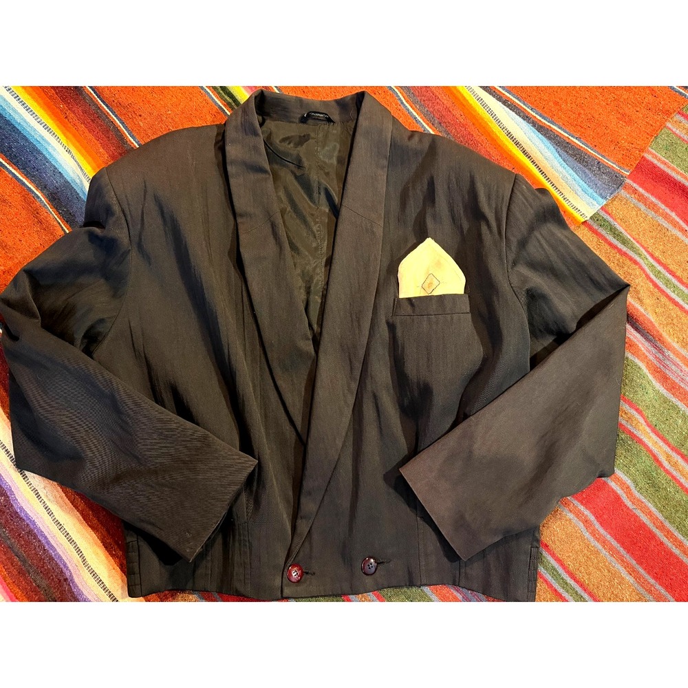 MAX'D Out Jacket Size M Retro Classic Y2K 90s Double Breasted